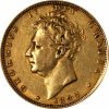 1825 Γεώργιος Δ' - Χρυσή Λίρα Αγγλίας