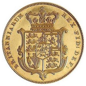 1826 Γεώργιος Δ' - Χρυσή Λίρα Αγγλίας