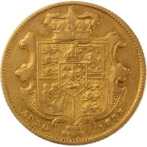 1835 Γουλιέλμος Δ’ - Χρυσή Λίρα Αγγλίας