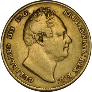 1836 Γουλιέλμος Δ’ - Χρυσή Λίρα Αγγλίας