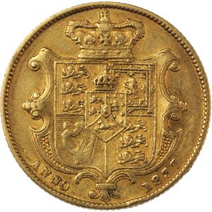 1837 Γουλιέλμος Δ’ - Χρυσή Λίρα Αγγλίας
