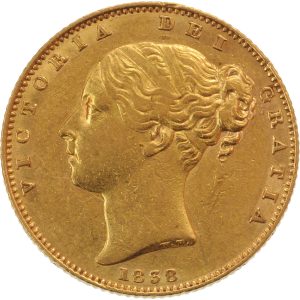 1838 Βικτώρια - Χρυσή Λίρα Αγγλίας