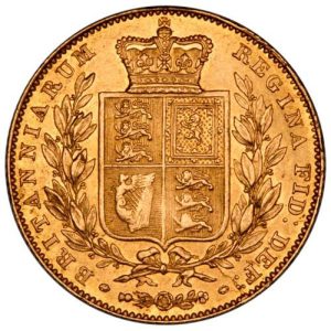 1842 Βικτώρια - Χρυσή Λίρα Αγγλίας