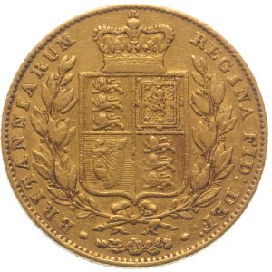 1843 Βικτώρια - Χρυσή Λίρα Αγγλίας