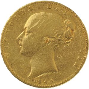 1844 Βικτώρια - Χρυσή Λίρα Αγγλίας