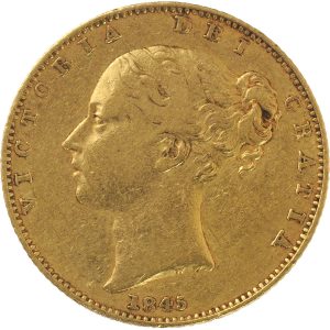 1845 Βικτώρια - Χρυσή Λίρα Αγγλίας