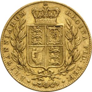 1847 Βικτώρια - Χρυσή Λίρα Αγγλίας