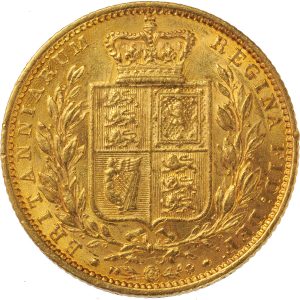 1849 Βικτώρια - Χρυσή Λίρα Αγγλίας