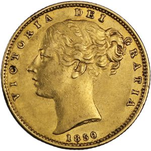 1850 Βικτώρια - Χρυσή Λίρα Αγγλίας