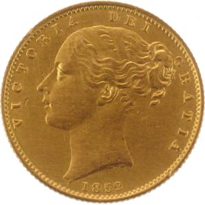 1852 Βικτώρια - Χρυσή Λίρα Αγγλίας