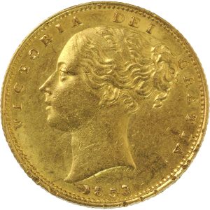 1853 Βικτώρια - Χρυσή Λίρα Αγγλίας