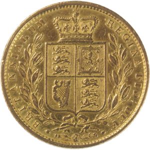 1855 Βικτώρια Λονδίνου - Χρυσή Λίρα Αγγλίας