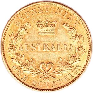 1855 Βικτώρια Σίδνεϊ - Χρυσή Λίρα Αγγλίας