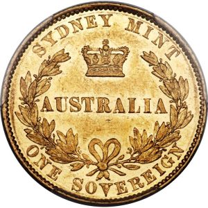 1857 Βικτώρια Σίδνεϊ - Χρυσή Λίρα Αγγλίας