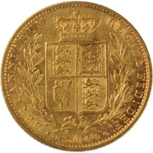 1858 Βικτώρια Λονδίνου - Χρυσή Λίρα Αγγλίας