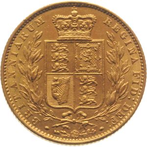 1860 Βικτώρια Λονδίνου - Χρυσή Λίρα Αγγλίας