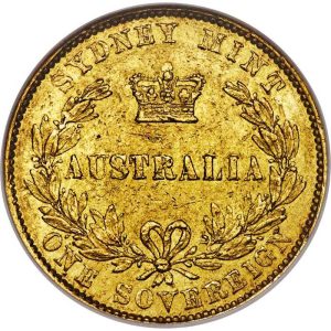 1860 Βικτώρια Σίδνεϊ - Χρυσή Λίρα Αγγλίας