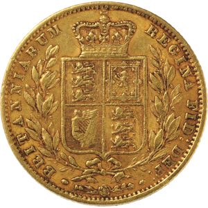 1862 Βικτώρια Λονδίνου - Χρυσή Λίρα Αγγλίας