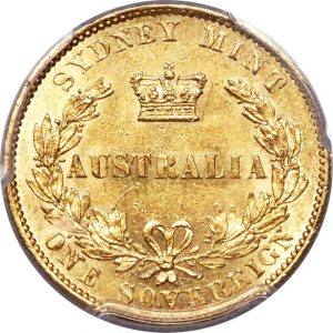 1862 Βικτώρια Σίδνεϊ - Χρυσή Λίρα Αγγλίας