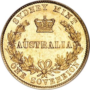 1865 Βικτώρια Σίδνεϊ - Χρυσή Λίρα Αγγλίας