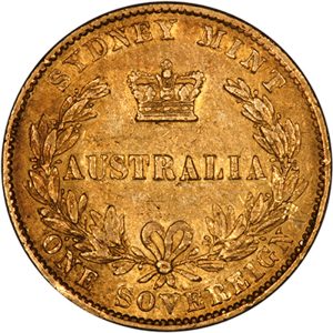 1867 Βικτώρια Σίδνεϊ - Χρυσή Λίρα Αγγλίας