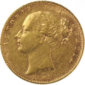 1868 Βικτώρια Λονδίνου - Χρυσή Λίρα Αγγλίας