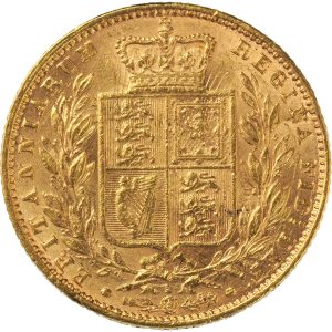 1868 Βικτώρια Λονδίνου - Χρυσή Λίρα Αγγλίας