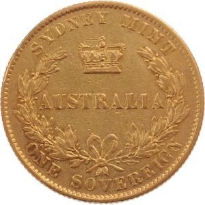 1870 Βικτώρια Σίδνεϊ - Χρυσή Λίρα Αγγλίας