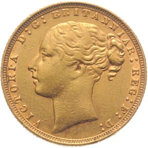 1871 Βικτώρια Λονδίνου - Χρυσή Λίρα Αγγλίας