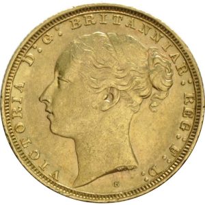 1871 Βικτώρια Σίδνεϊ - Χρυσή Λίρα Αγγλίας