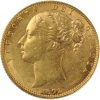 1872 Βικτώρια Λονδίνου Θυρεός - Χρυσή Λίρα Αγγλίας