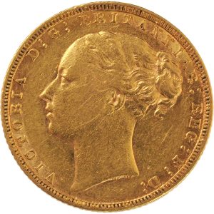 1873 Βικτώρια Λονδίνου - Χρυσή Λίρα Αγγλίας