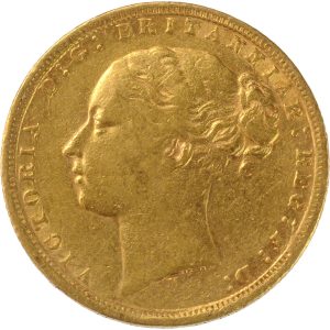 1873 Βικτώρια Μελβούρνης - Χρυσή Λίρα Αγγλίας