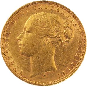 1875 Βικτώρια Σίδνεϊ - Χρυσή Λίρα Αγγλίας