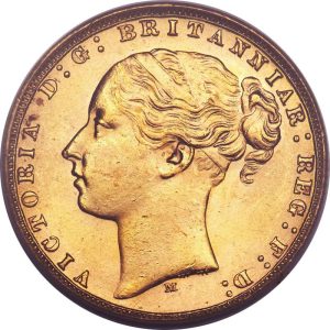 1876 Βικτώρια Μελβούρνης - Χρυσή Λίρα Αγγλίας