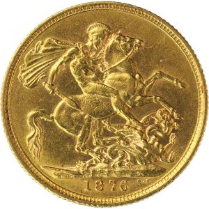 1876 Βικτώρια Σίδνεϊ - Χρυσή Λίρα Αγγλίας