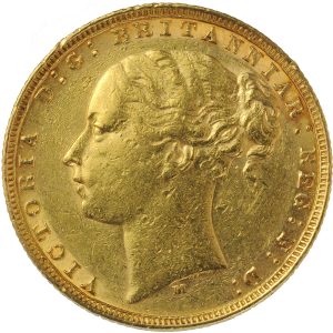 1878 Βικτώρια Μελβούρνης - Χρυσή Λίρα Αγγλίας