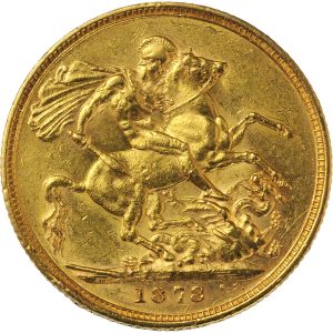 1878 Βικτώρια Μελβούρνης - Χρυσή Λίρα Αγγλίας