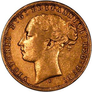 1879 Βικτώρια Σίδνεϊ - Χρυσή Λίρα Αγγλίας