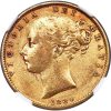 1880 Βικτώρια Μελβούρνης Θυρεός - Χρυσή Λίρα Αγγλίας