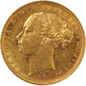 1881 Βικτώρια Μελβούρνης - Χρυσή Λίρα Αγγλίας