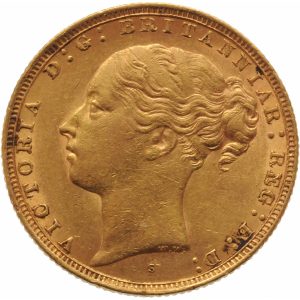 1881 Βικτώρια Σίδνεϊ - Χρυσή Λίρα Αγγλίας
