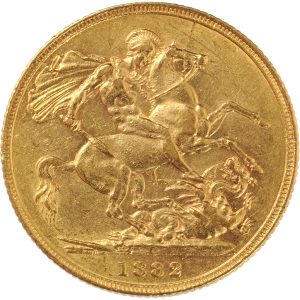1882 Βικτώρια Σίδνεϊ - Χρυσή Λίρα Αγγλίας