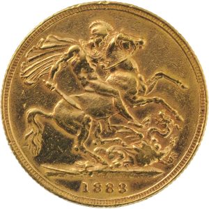 1883 Βικτώρια Σίδνεϊ - Χρυσή Λίρα Αγγλίας