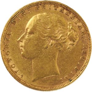 1884 Βικτώρια Λονδίνου - Χρυσή Λίρα Αγγλίας