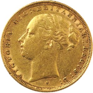 1886 Βικτώρια Σίδνεϊ - Χρυσή Λίρα Αγγλίας