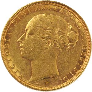 1887 Βικτώρια Μελβούρνης - Χρυσή Λίρα Αγγλίας