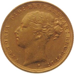 1887 Βικτώρια Σίδνεϊ - Χρυσή Λίρα Αγγλίας