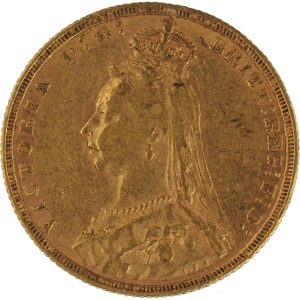 1888 Βικτώρια Λονδίνου - Χρυσή Λίρα Αγγλίας