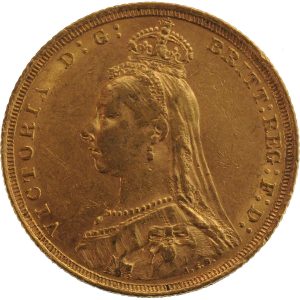 1889 Βικτώρια Σίδνεϊ - Χρυσή Λίρα Αγγλίας